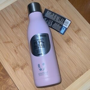 ASOBU UV HYDRO UV LIGHT PURIFICATION 17oz BOTTLE INSULATED STAINLESS STEEL